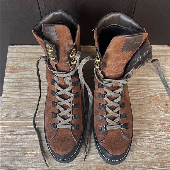 J. Crew Women’s Suede and Leather Lace-Up Boots - Picture 11 of 13